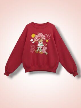 Strawberry Shortcake 2025 Graphic Fleece Lined Sweatshirt‎ XL